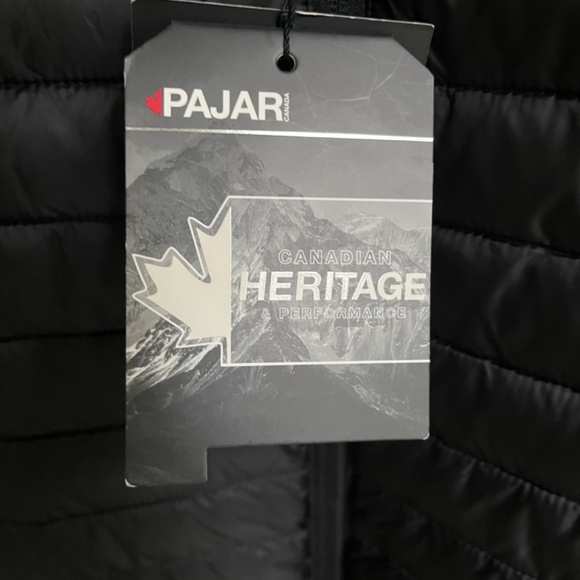 🇨🇦 Pajar ASTRAL WOMEN'S LIGHTWEIGHT PACKABLE Black Hoodie Quilted PUFFER L - Picture 8 of 12